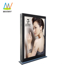 86 inch outdoor floor standing LCD display with brightness 2500 nits IP65 design for advertising
